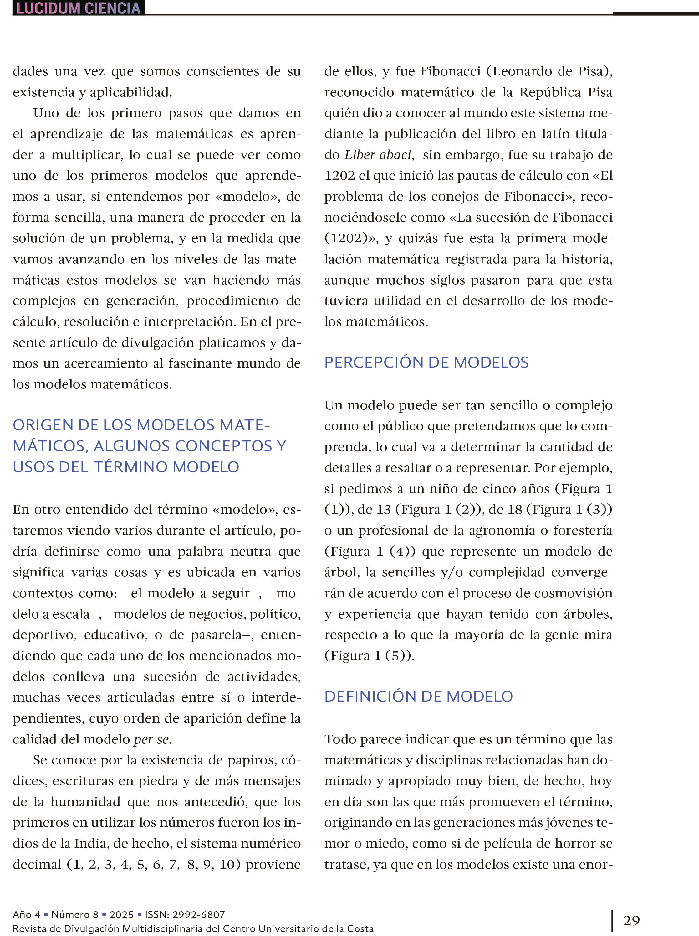 3. Modelos que no son de pasarela