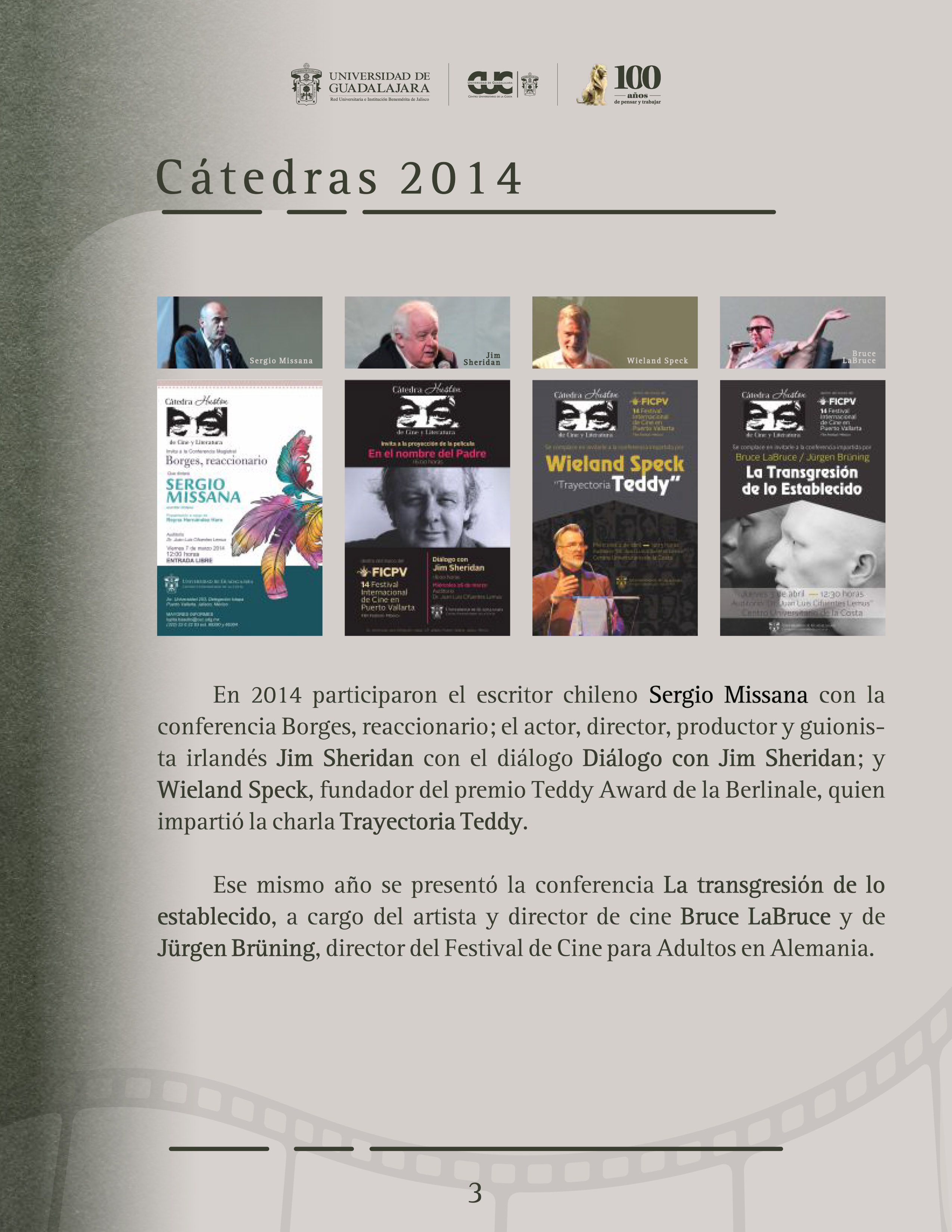 Catálogo Cátedra Huston