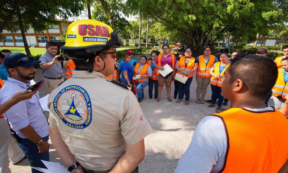 CUCosta se suma al “Macrosimulacro Jalisco 2018”