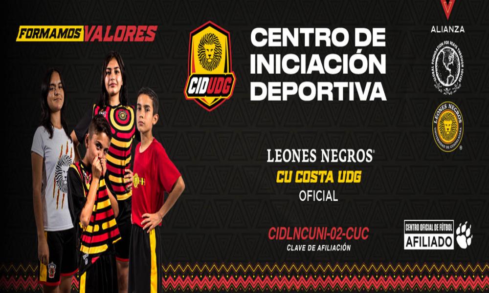 Se abren inscripciones al Centro de Iniciación Deportiva “Leones Negros”