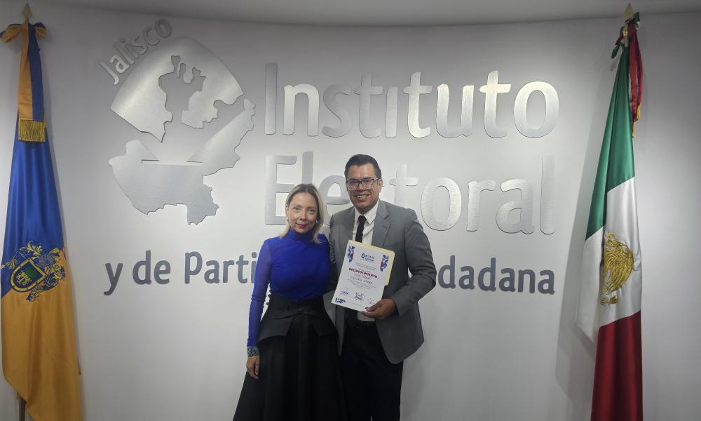 Estudiante del CUCosta obtiene el primer lugar en competencia estatal de Derecho Electoral