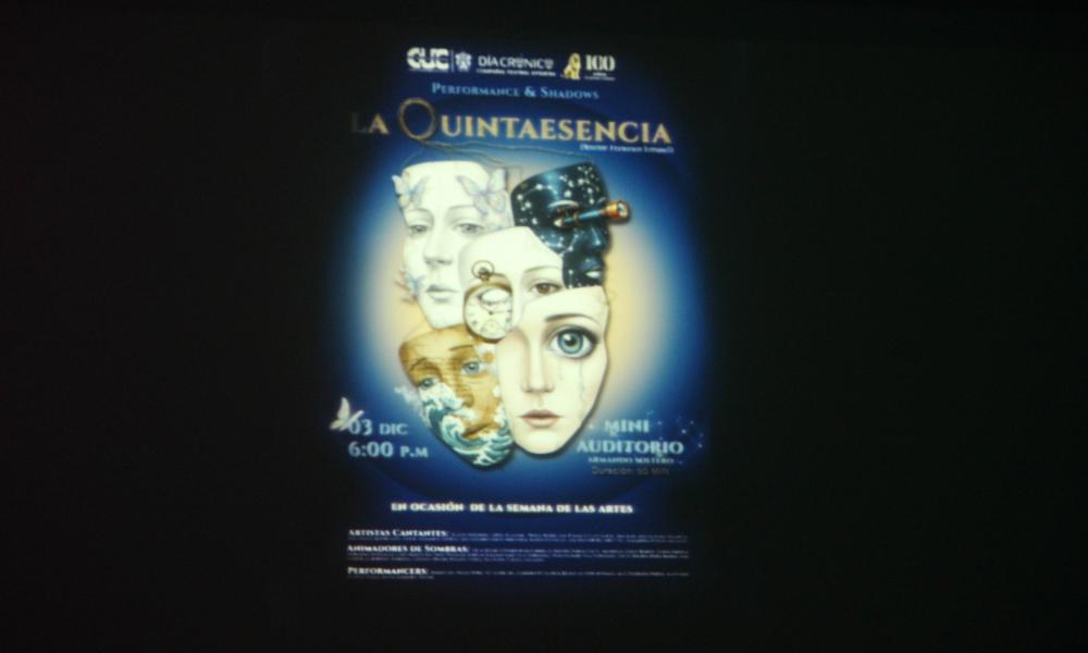 Estudiantes de Artes Visuales brillan con la obra “La Quinta Esencia”