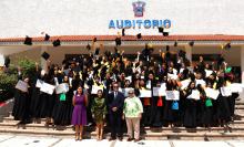 Egresaron 57 estudiantes de la carrera en Administración de la LIII Generación “Mtra. Julieta Vianney Madrigal Casian”