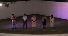 Espectacular participación de universitarios bailando por Corazón de Niña de Puerto Vallarta