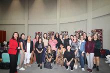 La Dra. Ciria Salazar, Profesora Investigadora de la Universidad de Colima presentó su ponencia “Mujeres en STEAM”