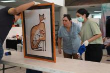 Capacitan al personal del CUCosta para preservar su patrimonio artístico